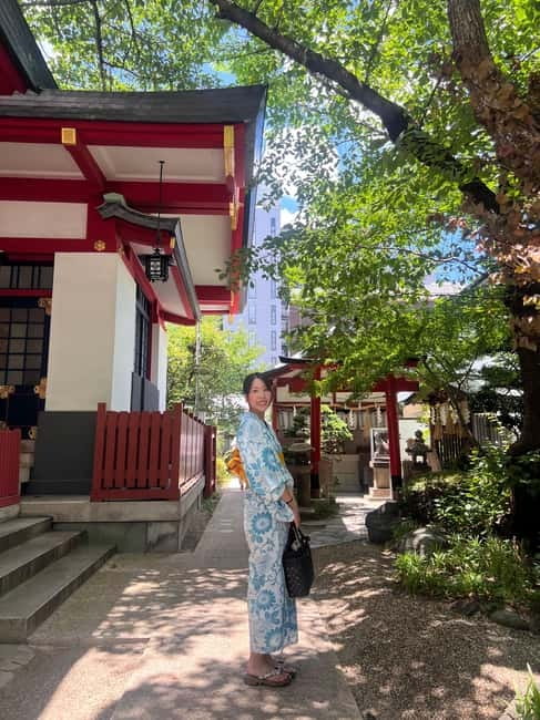 4hourOsaka Private Kimono, Sushi, Matcha Cultural experience - Shinsaibashi OPA start: outfit first, then the plan