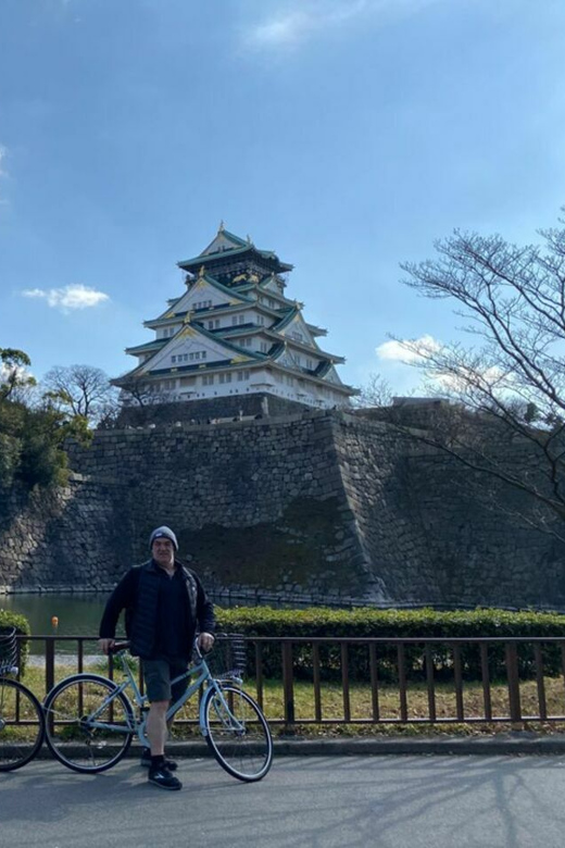 5-Hour Osaka Highlights Bike Tour with Lunch - Getting set up at FamilyMart Tenmabashi, and what to bring