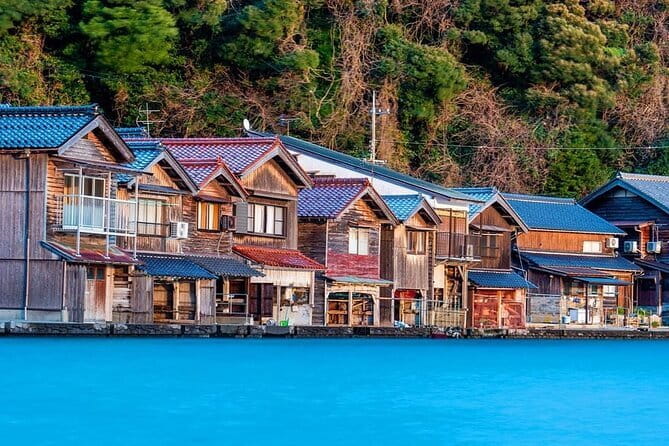 Amanohashidate Ine Funaya Miyama Village No Sato Tour from Osaka - Ine Funaya, Fuga: Wooden Boathouses Along Kyoto’s Coast
