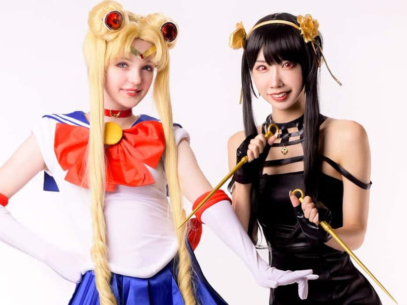 Anime Character Cosplay Photoshoot-Includes 50 photo data - The 1-hour studio session and how lighting helps you look like the character