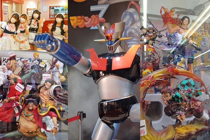 Anime shopping tour in Osaka: figures, Manga, Maid Cafe, Knife - Key highlights you’ll feel fast