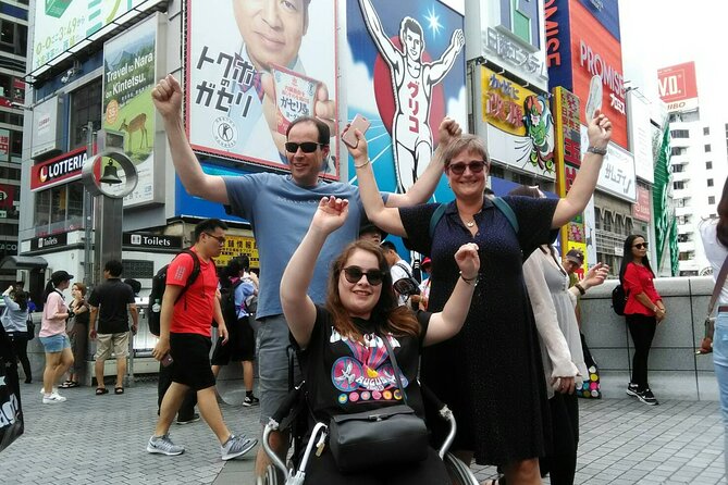 Barrier Free Osaka Private Full Day Tour for Wheelchair Users - From hotel pickup to Osaka Castle tickets included