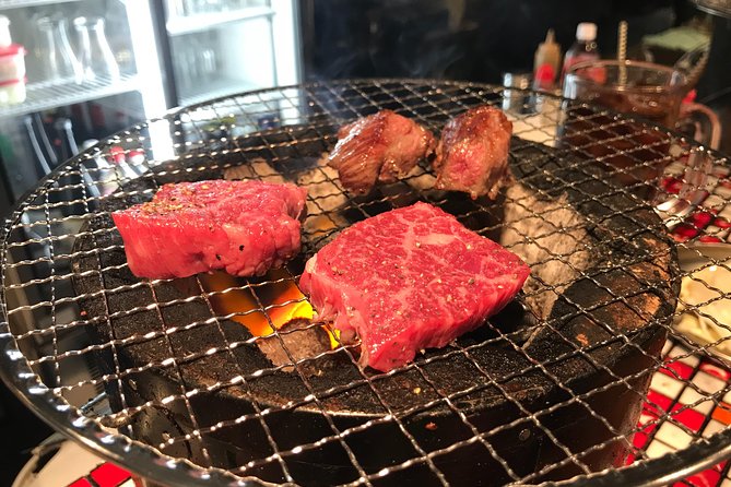 Deep Osaka Night Life, Eat & Drink! - Stop 3: Wagyu BBQ with Local Beer, Where the Night Gets Serious