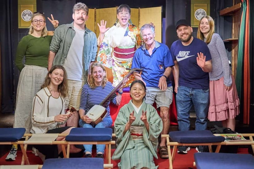 Dotonbori: English Rakugo & Tsugaru Shamisen Show & Workshop - Hands-on English Rakugo workshop: try a short story yourself