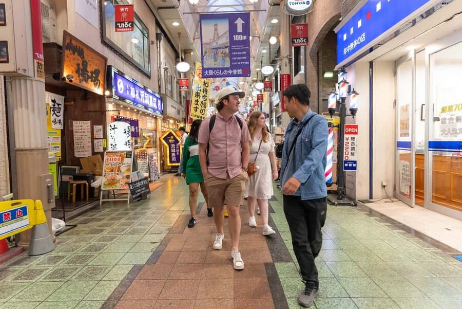 Eat Our Favorites! Osaka’s Backstreet Dining - Stop 2: sushi bar counter, plus sake pairing vibes