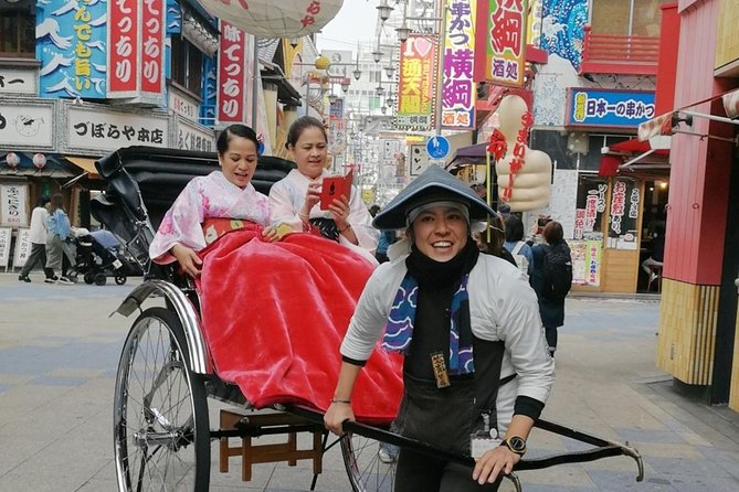 Exiting Rickshaw ride and Kimono experience - Price and value: what $71.54 buys you in Osaka