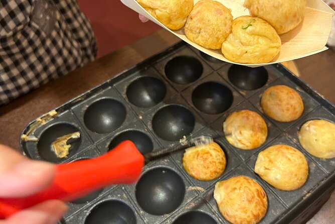 Experience Cooking Takoyaki in its Birthplace, Osaka - From mobile ticket to hot batter: what happens first