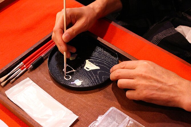 Gold Powder Makie Crafting and Tea Experience - The Extra Touches, Swords and Traditional Attire Photos