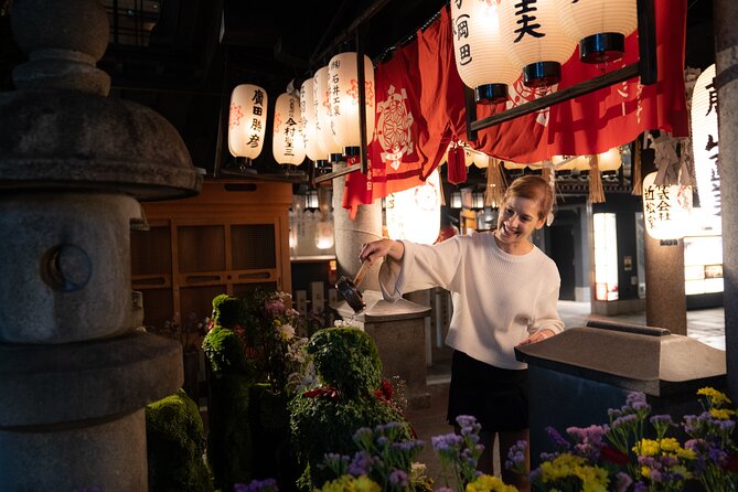 Guided Photography Tour in Osaka: Capturing Memories - Mitsudera Kaikan for a local bar-building feel