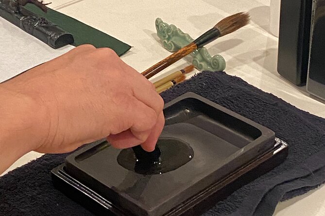 Japanese Calligraphy Experience in Osaka - Shinsaibashi Hotel Lobby, Right Next to the Subway