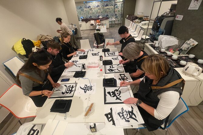 Japanese Calligraphy Experience in Osaka - Choose Your Kanji From 16 Popular Options