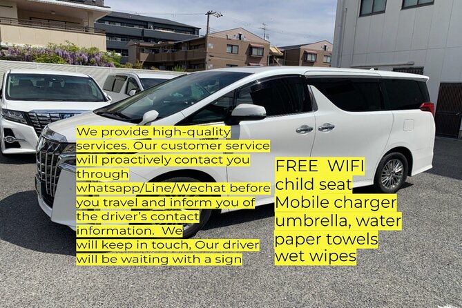 Kansai/KIX Airport to or from Osaka/Kyoto Private Transfer - From Customs to the South Exit, Without the Stress