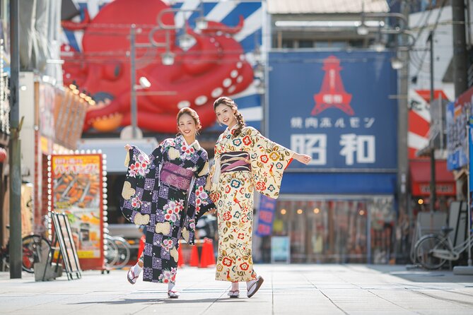 Kimono experience and Photo Session in Osaka - Kimono BOTAN in Osaka: Choosing Your Look and Getting Styled