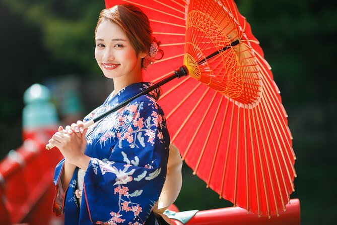 Kimono experience and Photo Session in Osaka - Tsutenkaku Hondori Shopping Street: Street Energy in Kimono
