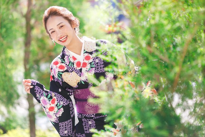 Kimono experience and Photo Session in Osaka - Keitaku-en Garden in Tennoji: Four-Season Feel Without Guesswork