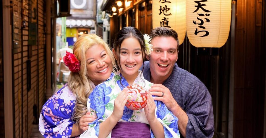 Kimono photoshoot-Includes 100 photo data - Kimono photos in Shinsaibashi: why this area works