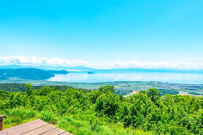 Lake Biwa Tour: Shirahige Shrine, Ukimido ,La Collina Omihachiman - Shirahige Shrine and the Floating Torii on Lake Biwa