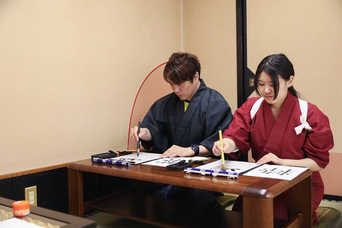 Learning Zen of Japanese Calligraphy in kimono near Osaka Castle - Choosing your kanji: personalization that actually teaches