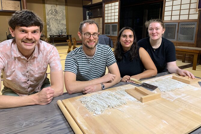 Making Soba noodles at Temple - A calm Osaka temple where you make soba noodles