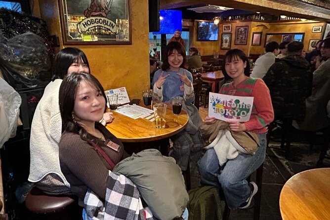 Meet Locals and Japanese Speaking Experience at British Pub Osaka - Seat swaps: how you end up meeting 4 to 5 new people at a time