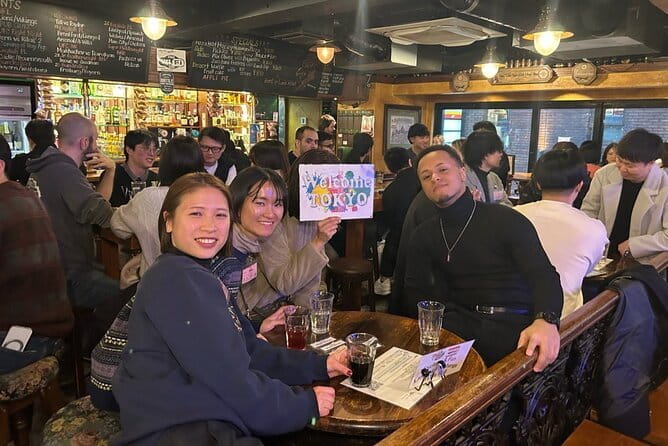 Meet Osaka locals and Japanese speaking experience at Pub Umeda - Topic cards and seat swapping, the real trick for speaking