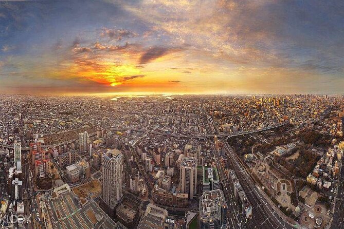 Osaka Abeno Harukas 300 Observatory ETicket - Stop 1: Harukas 300 Observation Deck and the 360° glass deck
