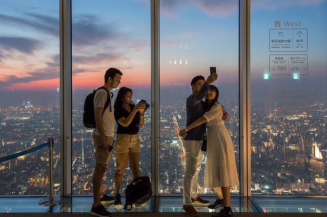 Osaka Abeno Harukas 300 Observatory ETicket - The best time to visit: sunset, then lights with music