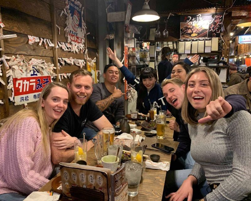 Osaka: Bar-Hopping Night Tour in Namba - Drinks, Smoking, and Vegetarian Limits: Plan Smart, Relax More