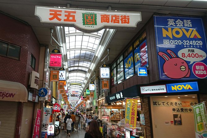 Osaka Castle & Dotonbori Lively One-Day Walking Tour - Osaka Castle: moats, stone walls, and a fortress you can feel