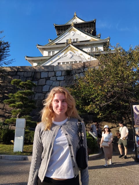 Osaka Castle Guided Tour - The observation deck is the moment your photos start making sense