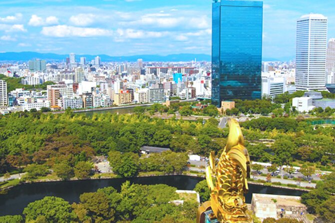 Osaka Castle Walking Tour and Castle Tower Admission - Tower admission and the city view payoff