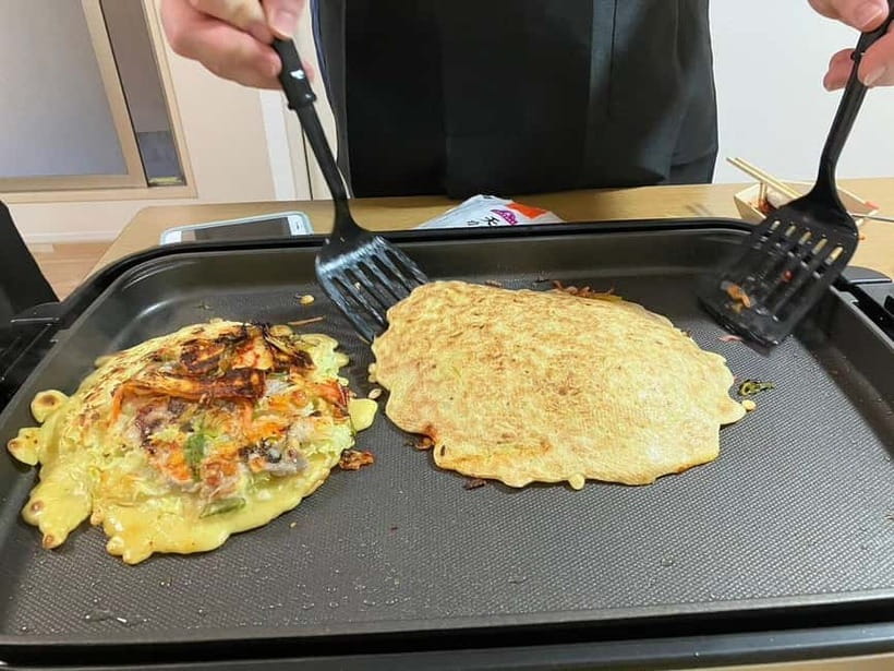 Osaka : Cooking Class Okonomiyaki & Takoyaki course in Nanba - Small Details That Can Make or Break Your Evening