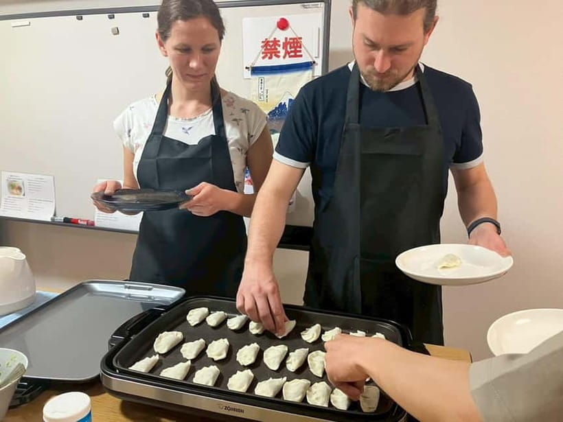 Osaka: Cooking Class Ramen & Gyoza Course in Nanba - Where It Meets: Dear Court Semba 303 (And How Not to Stress)