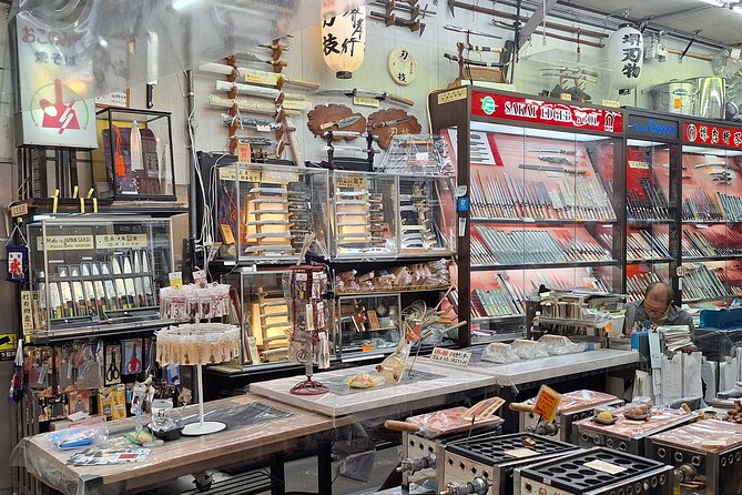 Osaka Culinary Tour with a Chef! - Kuromon Market lunch: how to eat well in a working food maze