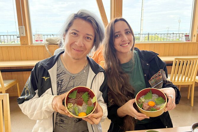Osaka : Cycling Tour Private Seaside Ride Near Kansai Airport - Lunch at the wharf: plan your appetite and your budget