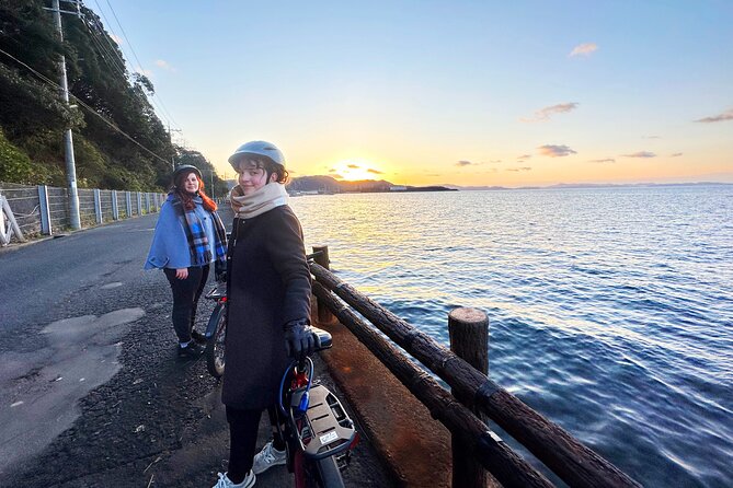 Osaka : Cycling Tour Private Seaside Ride Near Kansai Airport - Your 2.5-hour private ride plan, from Sun Porta to the breakwater