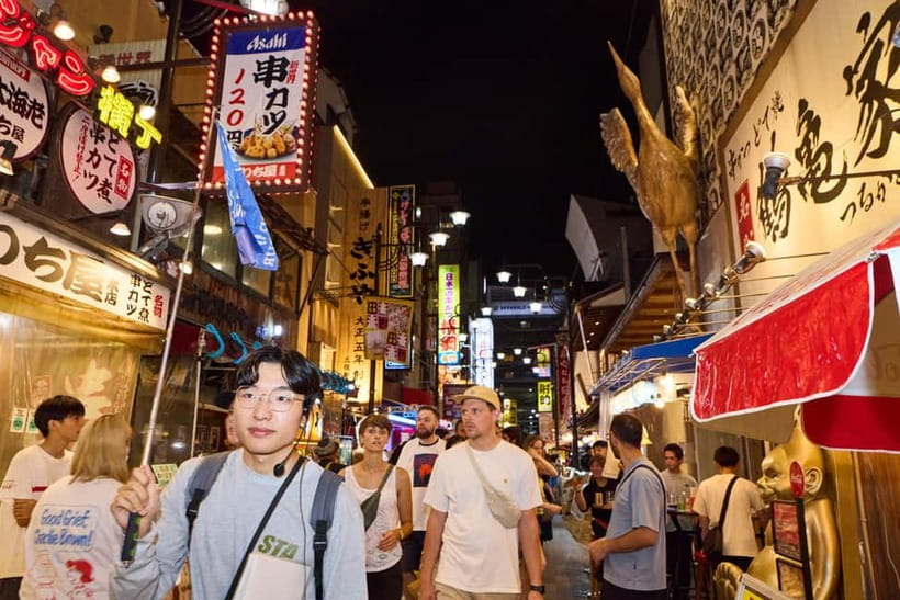 Osaka: Dark Side of Osaka Night Walking Tour - Jyanjyan Yokocho: The Retro Alley That Turns Photos Into Stories