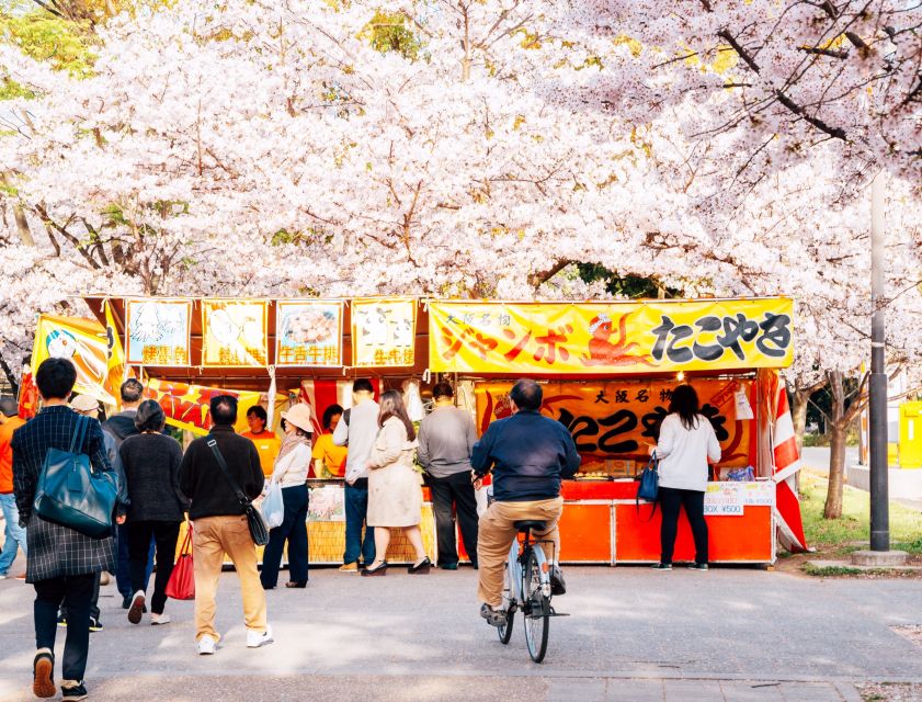 Osaka: Daytime Hanami (Cherry Blossom) and Food Tour - Key things to know before you go
