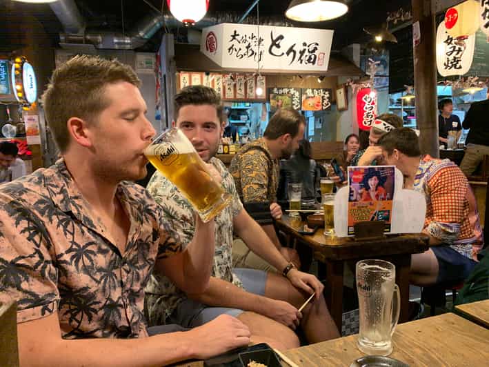 Osaka: Deep Food Tour and Bar Hopping in Namba - Meeting at Osaka Shochikuza, Then Osaka’s Symbol in Your Photos
