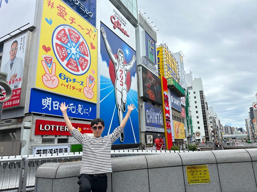 Osaka: Discover Iconic Sights & Hidden Gems Guided Tour - Where You Start: Lawson S-Otemae Rest House and the Yellow Sign
