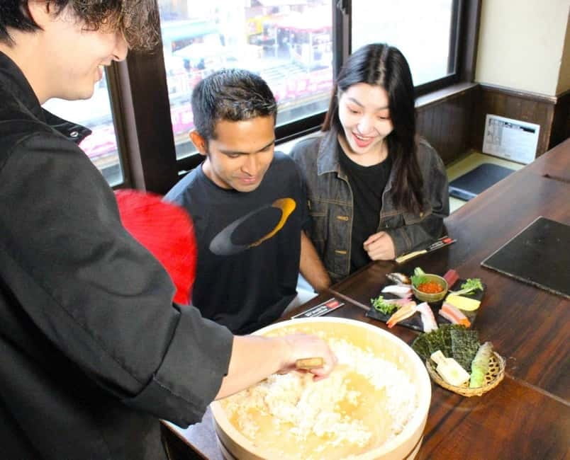 Osaka Dotonbori: Hand Roll Sushi Experience - Making hand-roll sushi: tools, choices, and your new routine
