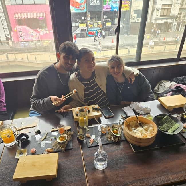 Osaka Dotonbori: Hand Roll Sushi Experience - Price and value: is 8,000 yen a fair deal for 2 hours?