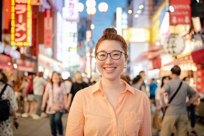 Osaka Dotonbori Night Photoshoot - Private | Pro Photographer - Ebisubashi Bridge, Hozenji Yokocho, and those hidden neon angles