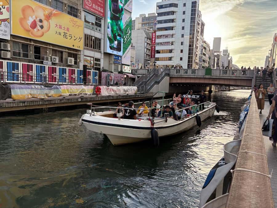 Osaka: Dotonbori's Bridges 20-Minute Cruise - Key things to know before you go