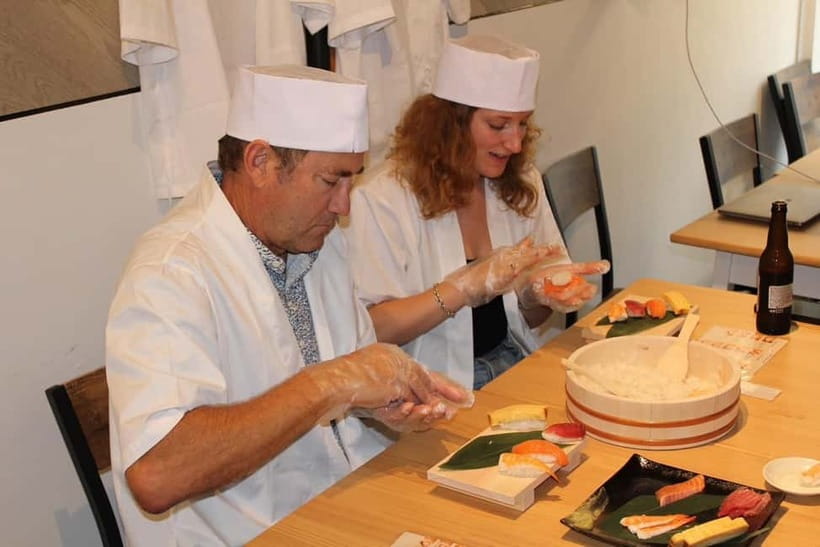 Osaka Dotonbori: Vegan/Vegetarian Sushi Making Experience - Eating Your Work: Sake Pairing and the Real Payoff