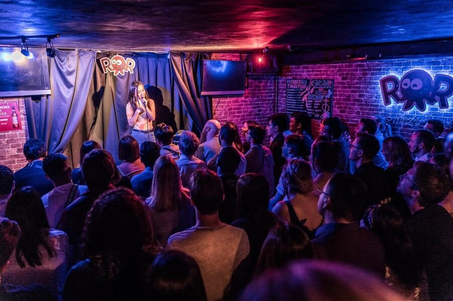 Osaka: English Stand Up Comedy Show at Osaka Comedy Club - Inside the Format: Host, Multiple Comics, and Crowd Play