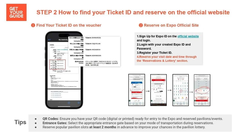 Osaka: Expo 2025 Admission Ticket - Pavilion reservations: lottery draws, pre-scheduled spots, and same-day options