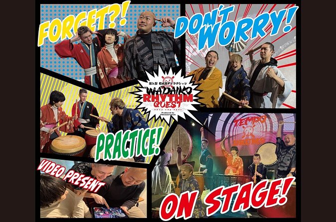 OSAKA:Feel the Power! Learn Taiko Drum from Professionals - Where it fits in your Osaka day: Tempozan Harbor Village nearby