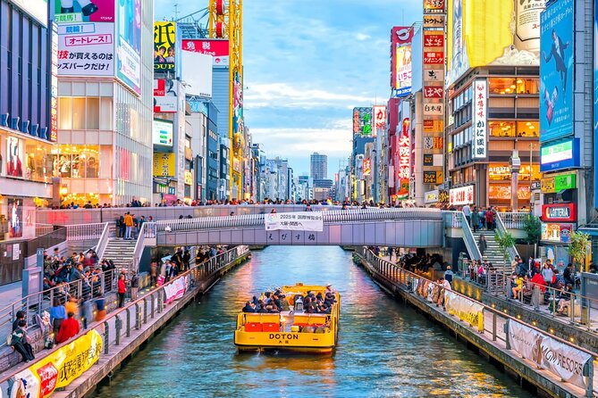 Osaka Flavor Walk to Dotombori District & Beyond - Dotombori District: neon streets plus real food choices