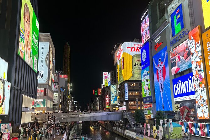 Osaka Food Hopping Tour by Local Japanese Tour Guide - Meeting at Dotonbori Bridge, Then Getting Your Bearings Fast